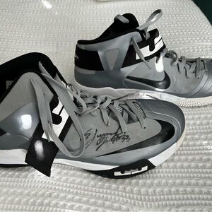 Nike Gray and Black Athletic Shoes